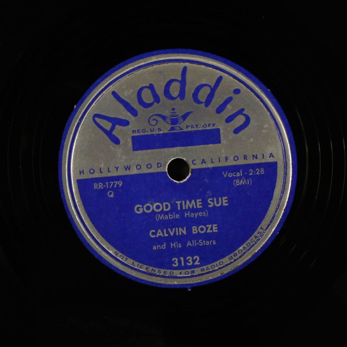 keep your nose out of my business / good time sue by CALVIN BOZE