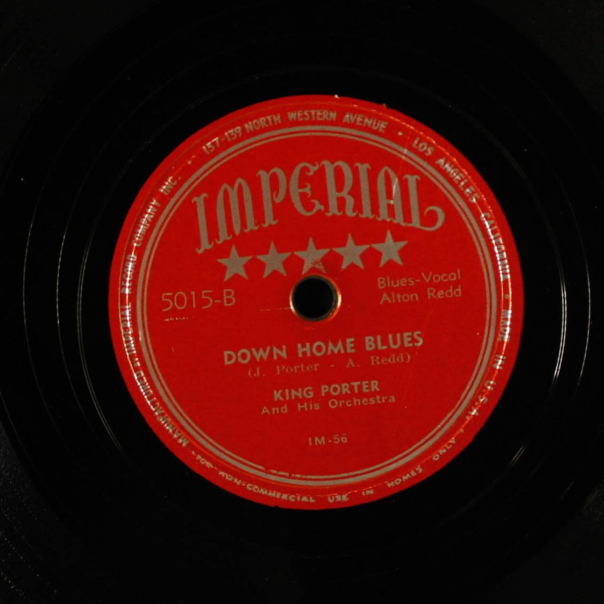 down home blues / days work by KING PORTER