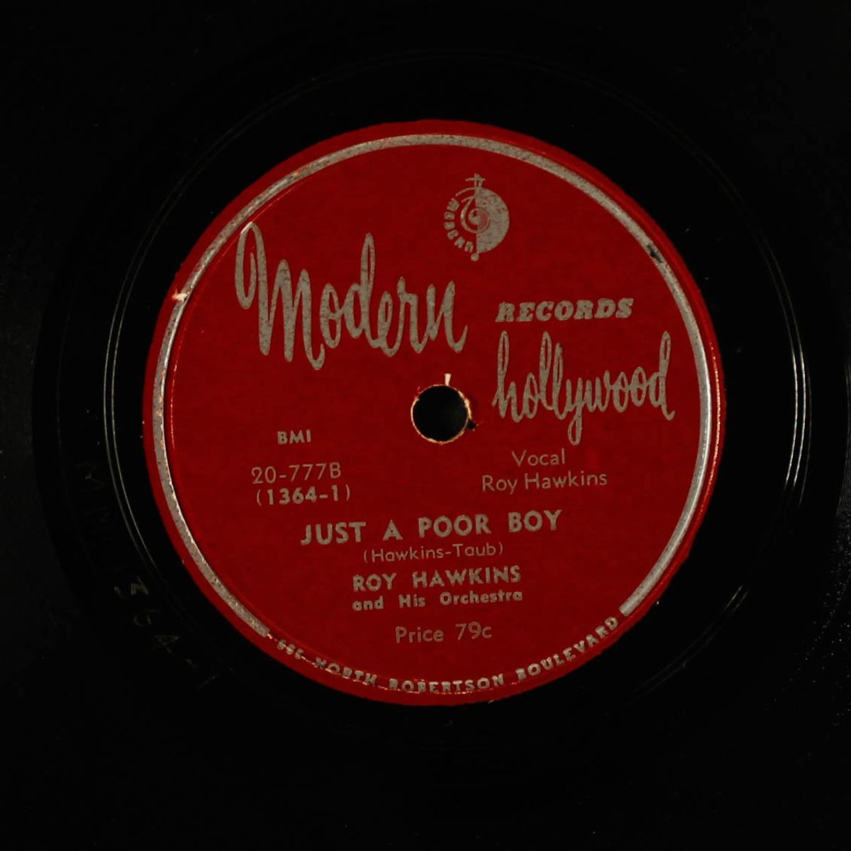 you had a good man / just a poor boy by ROY HAWKINS