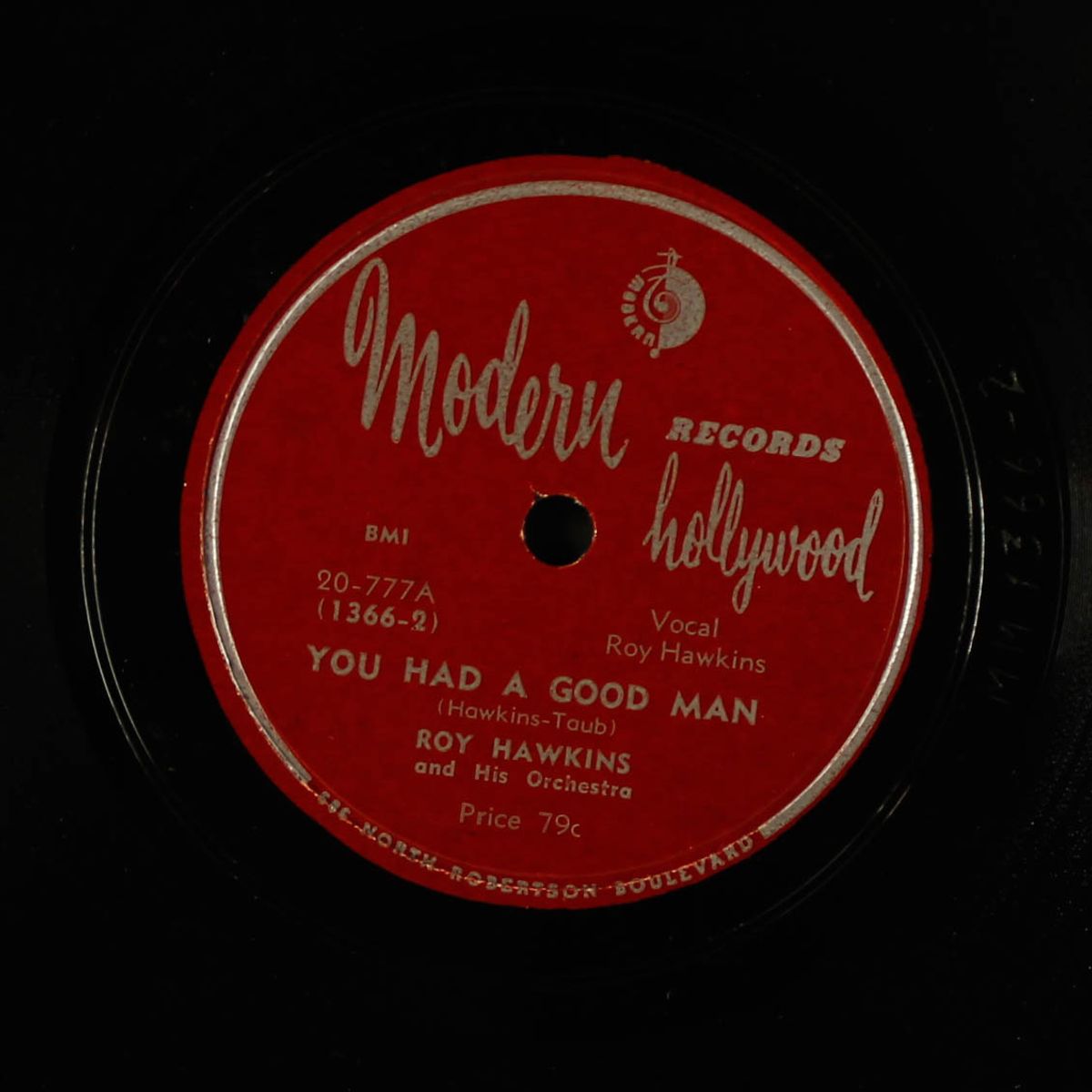 you had a good man / just a poor boy by ROY HAWKINS