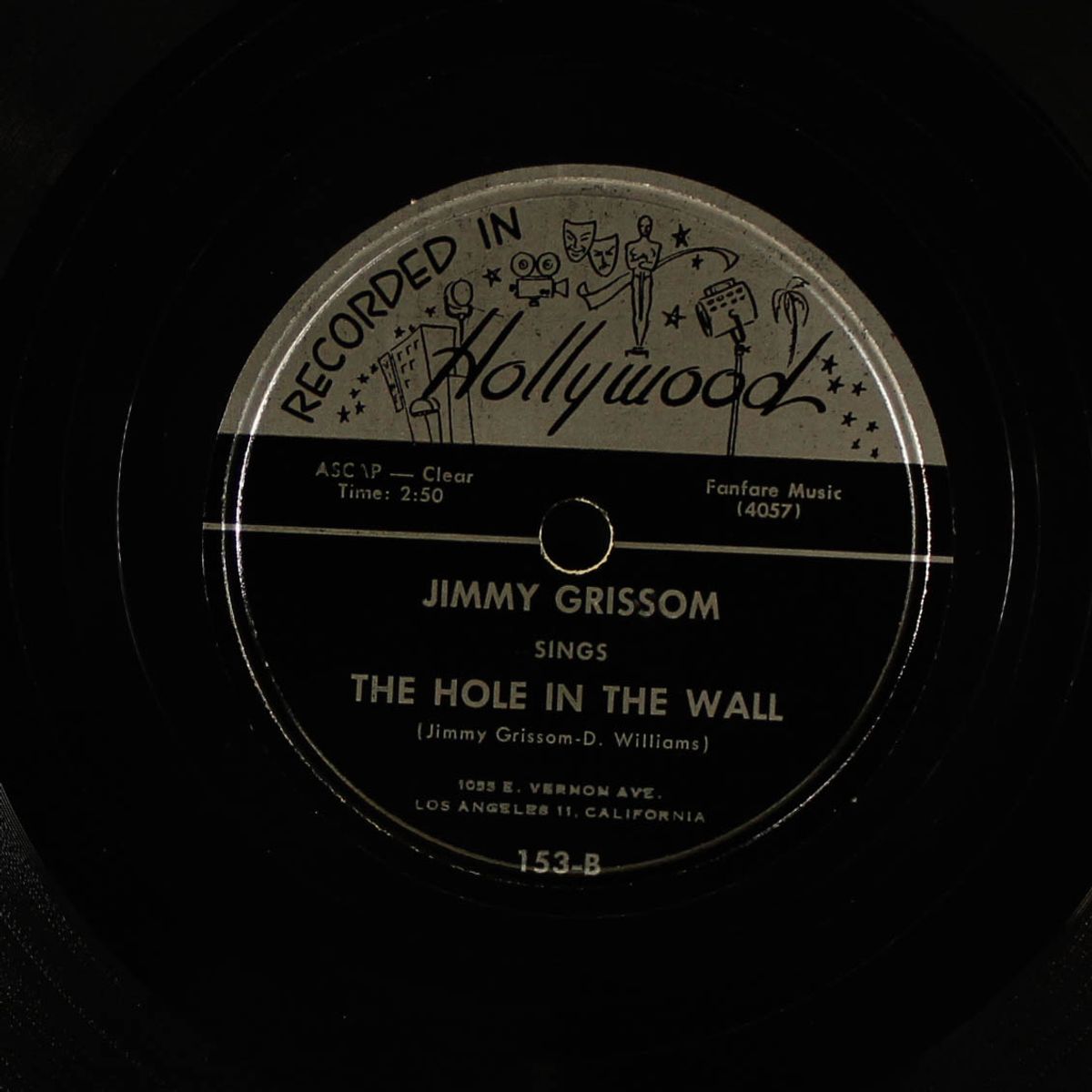 walkin' blues / the hole in the wall by JIMMY GRISSOM