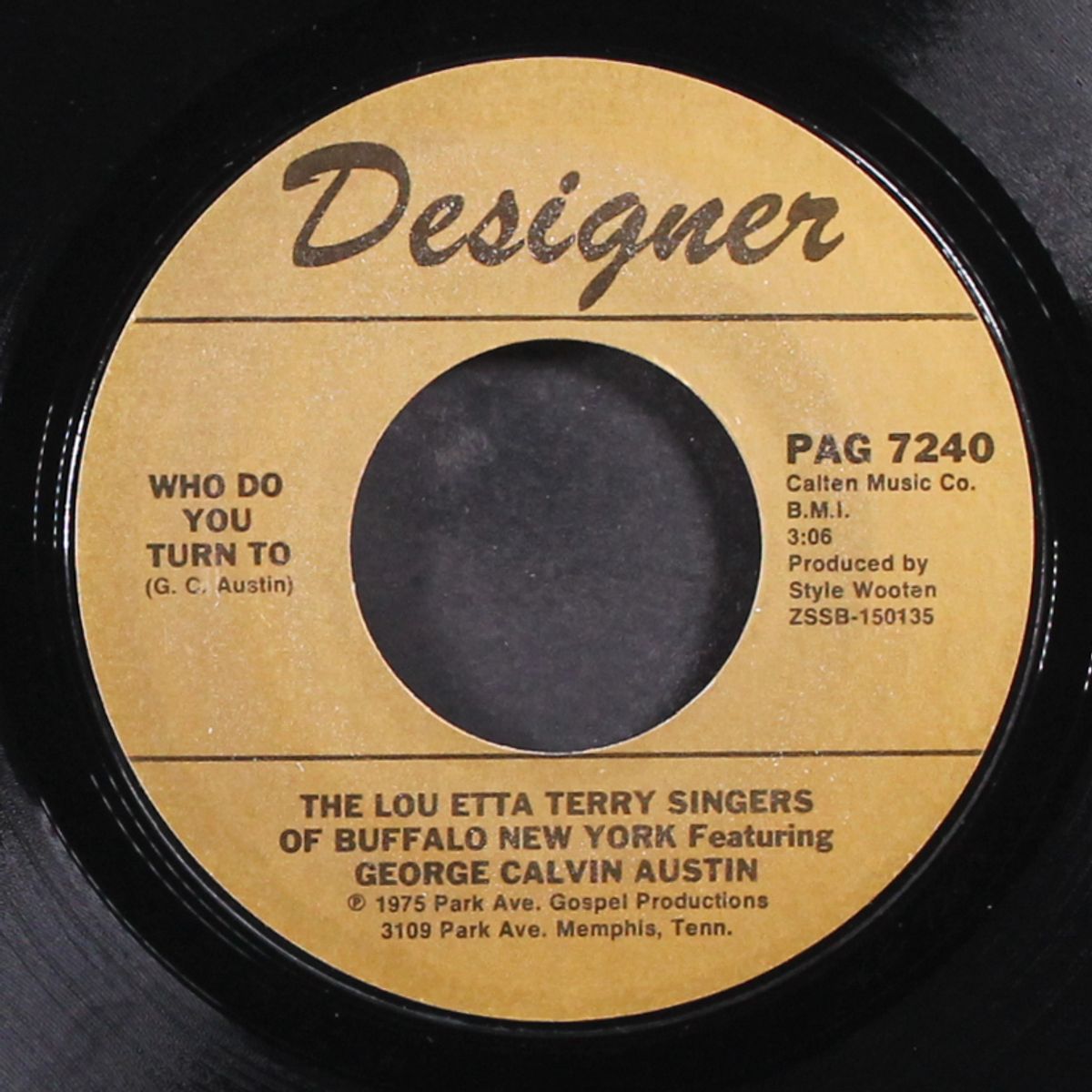 prayer is the answer / who do you turn to by LOU ETTA TERRY SINGERS OF BUFFALO, NEW YORK