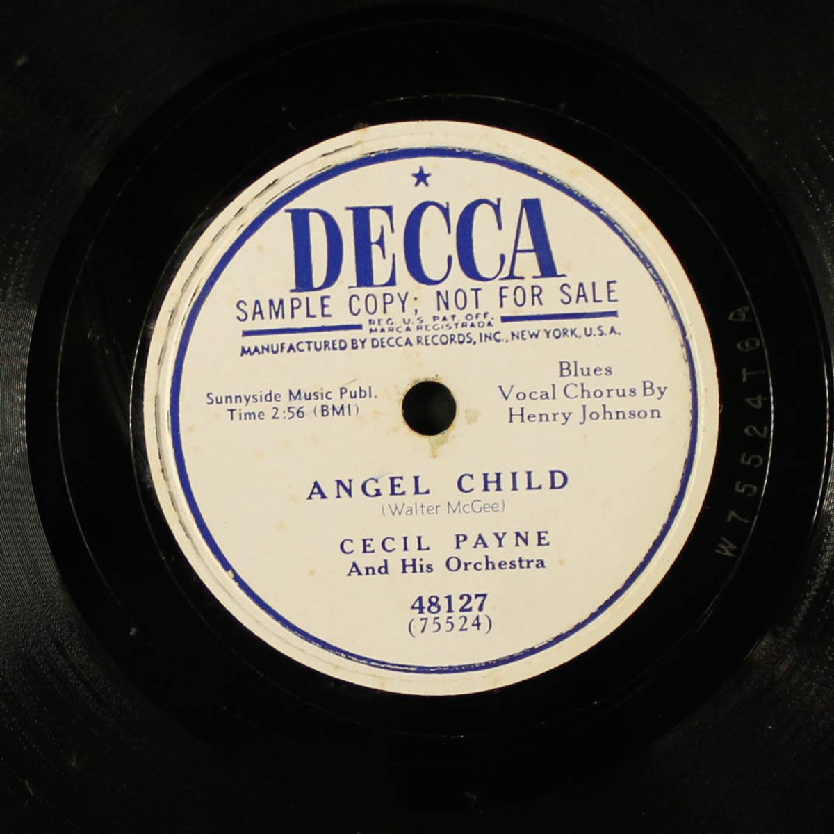 angel child / block buster boogie by CECIL PAYNE