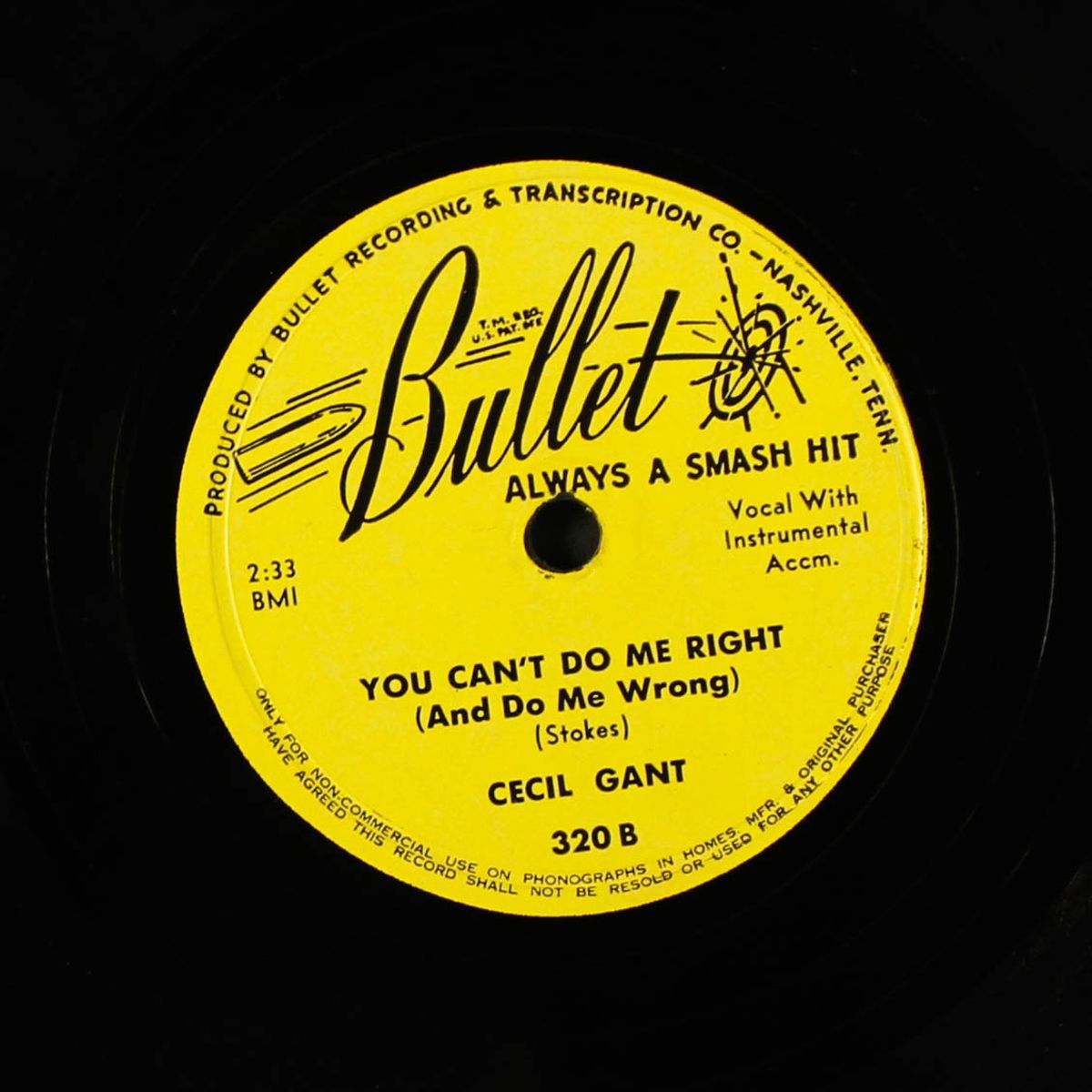 what's the matter / you can't do me right by CECIL GANT