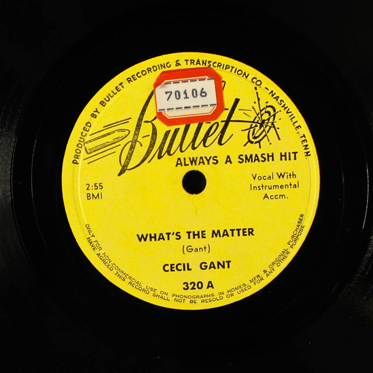 what's the matter / you can't do me right by CECIL GANT
