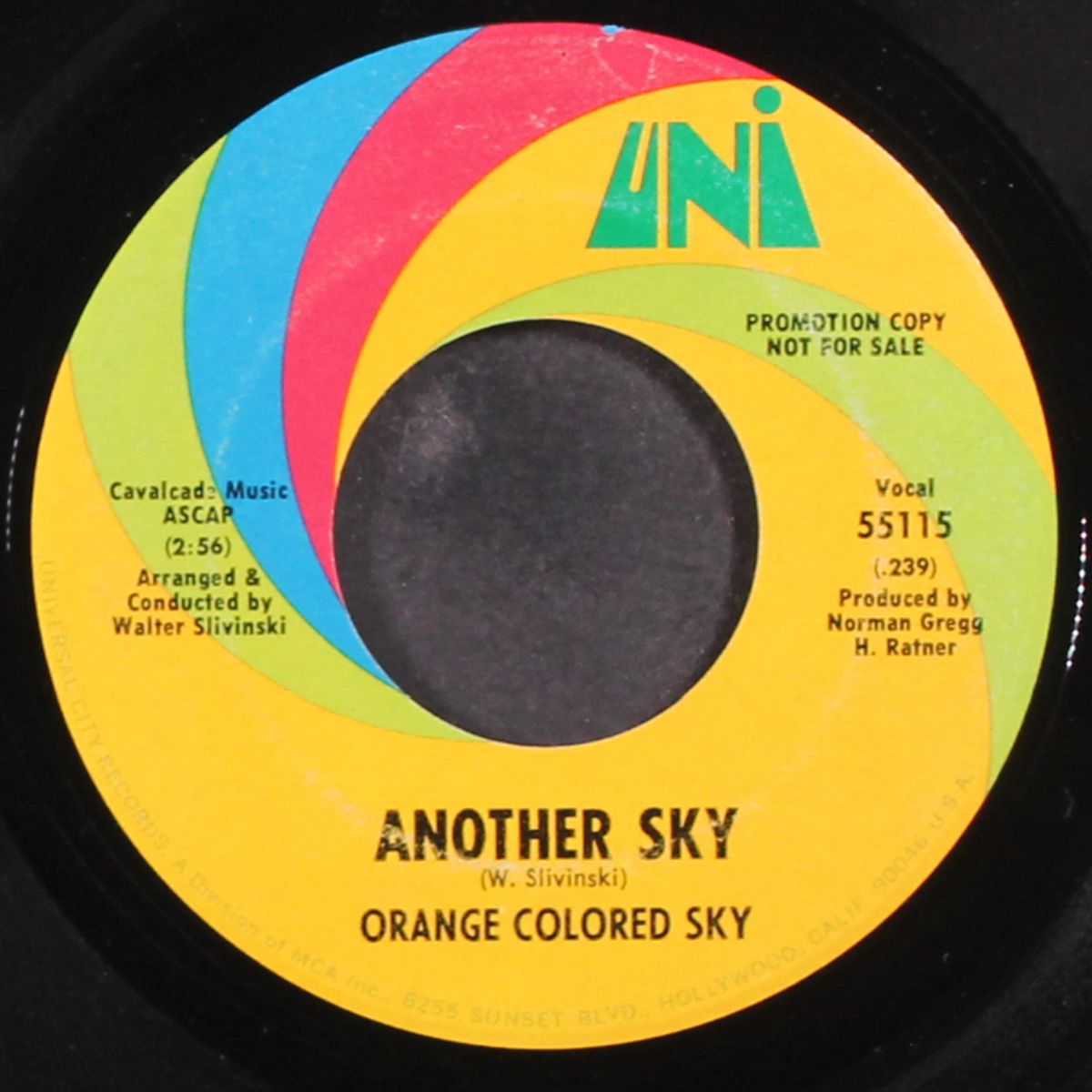 happiness is / another sky by ORANGE COLORED SKY