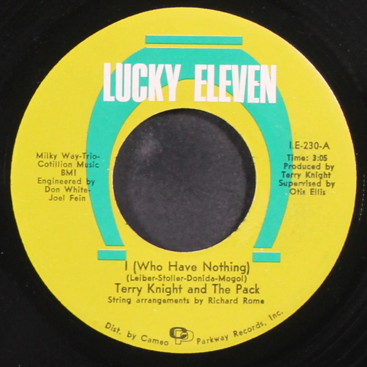 i (who have nothing / numbers) by TERRY KNIGHT & PACK