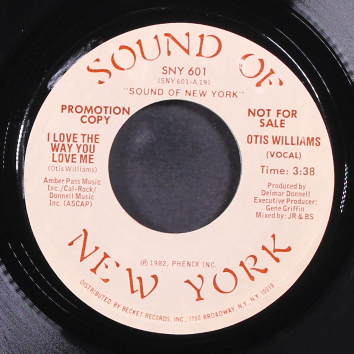 i love the way you love me / same by OTIS WILLIAMS
