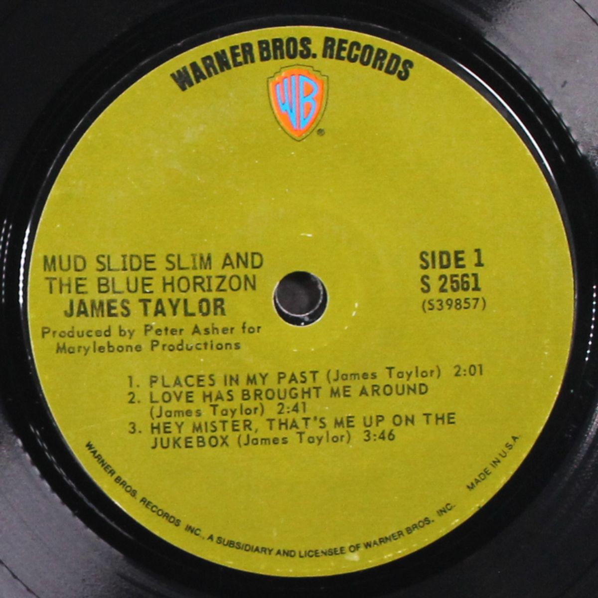 mud slide slim and the blue horizon by JAMES TAYLOR