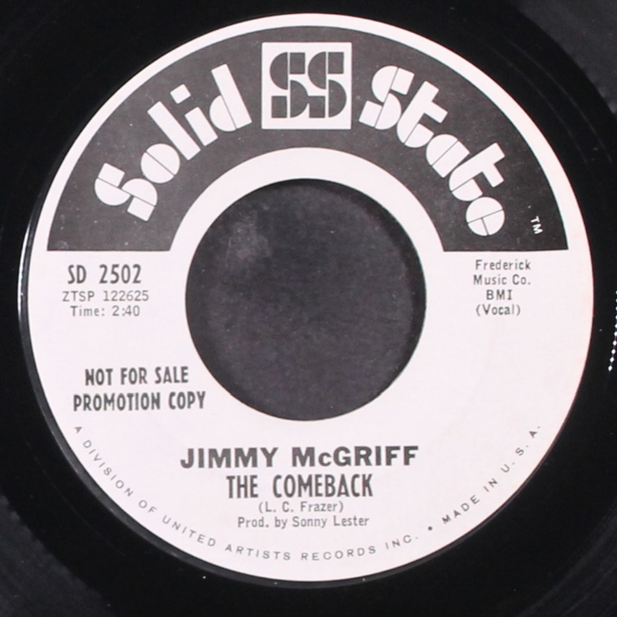 the comeback / cherry by JIMMY MCGRIFF