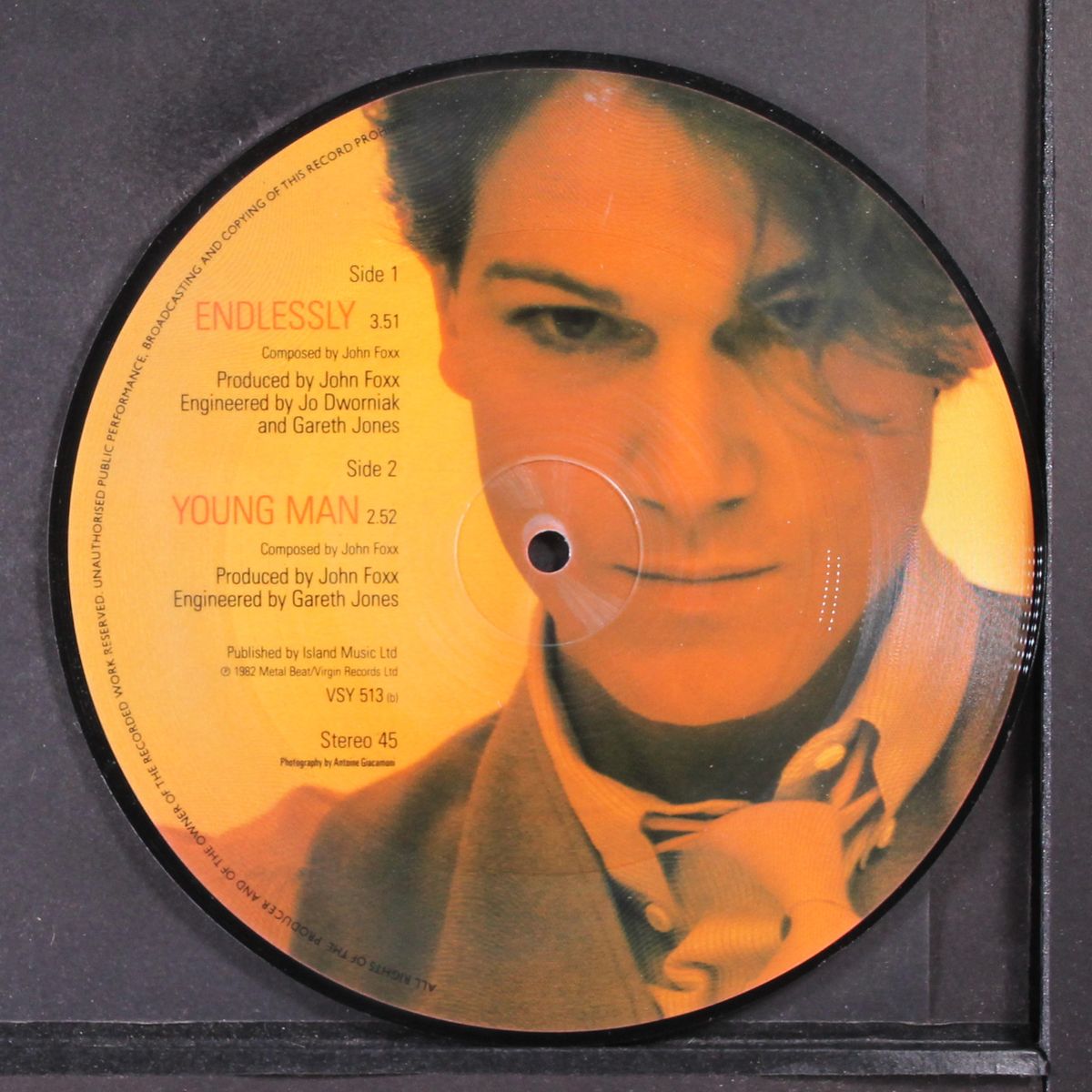 endlessly by JOHN FOXX