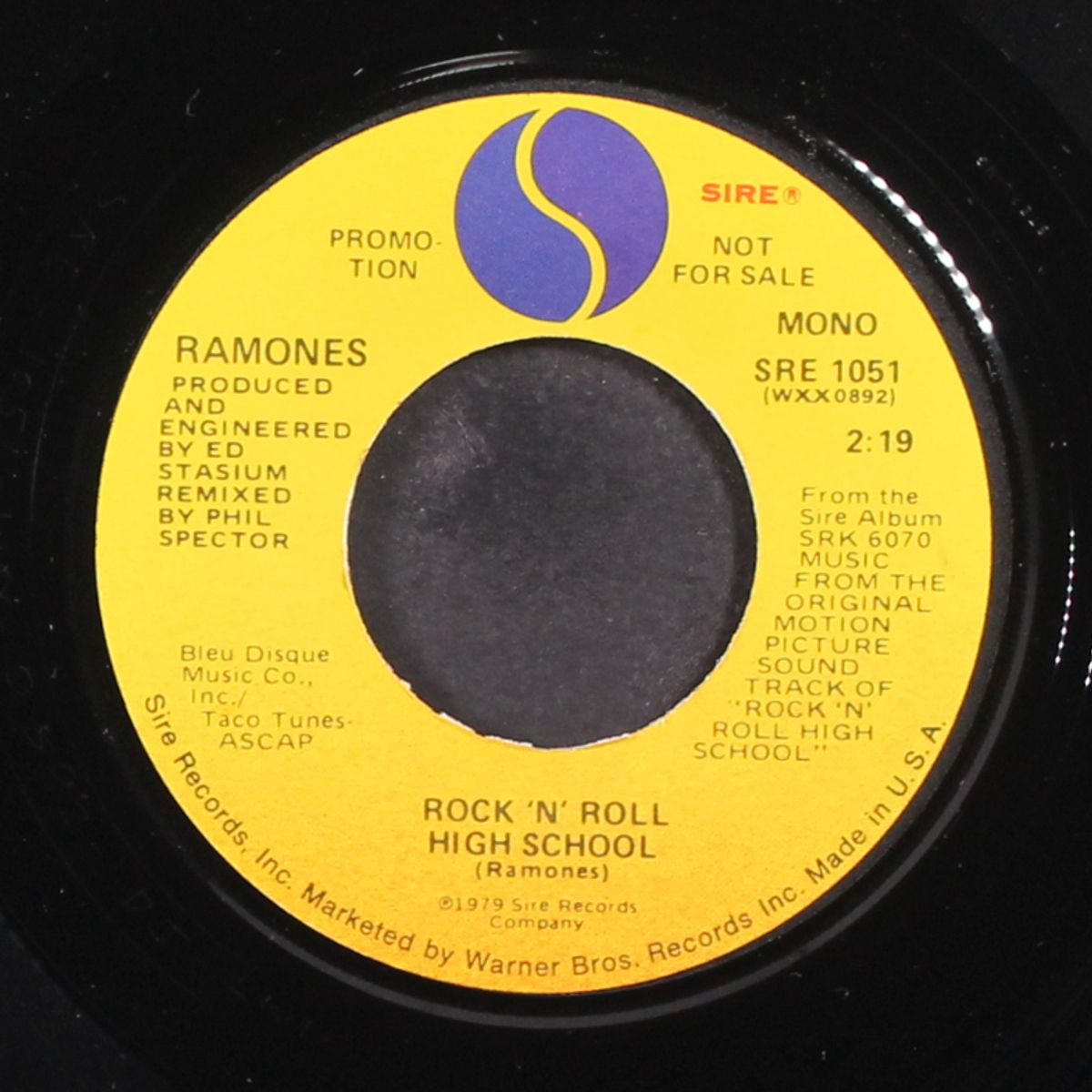 rock n' roll high school / mono by RAMONES