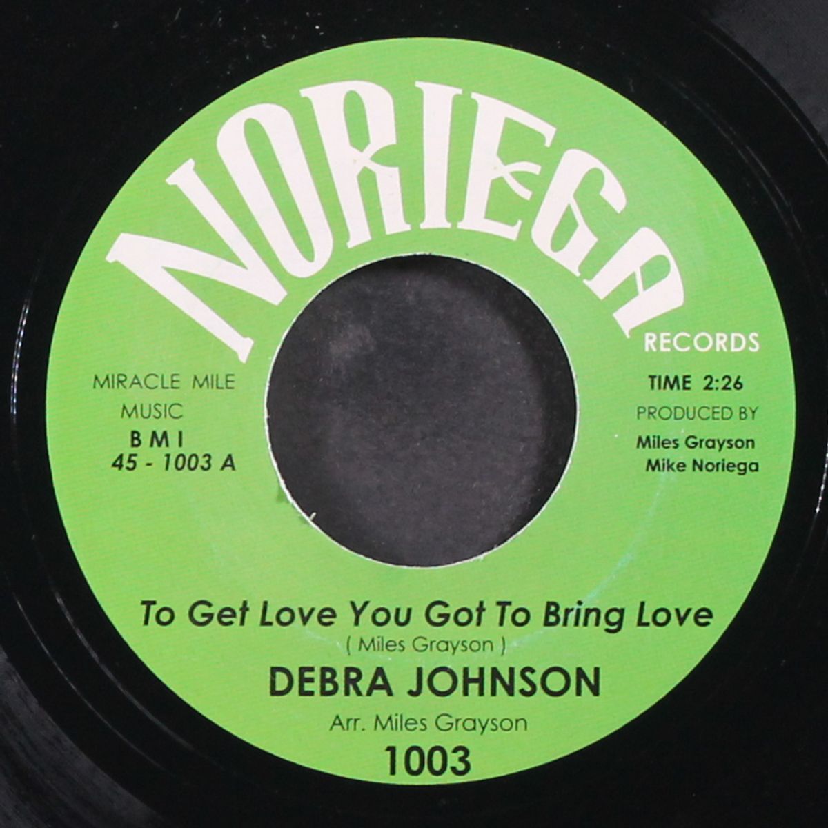 to get love you got to bring love / my baby for you by DEBRA JOHNSON