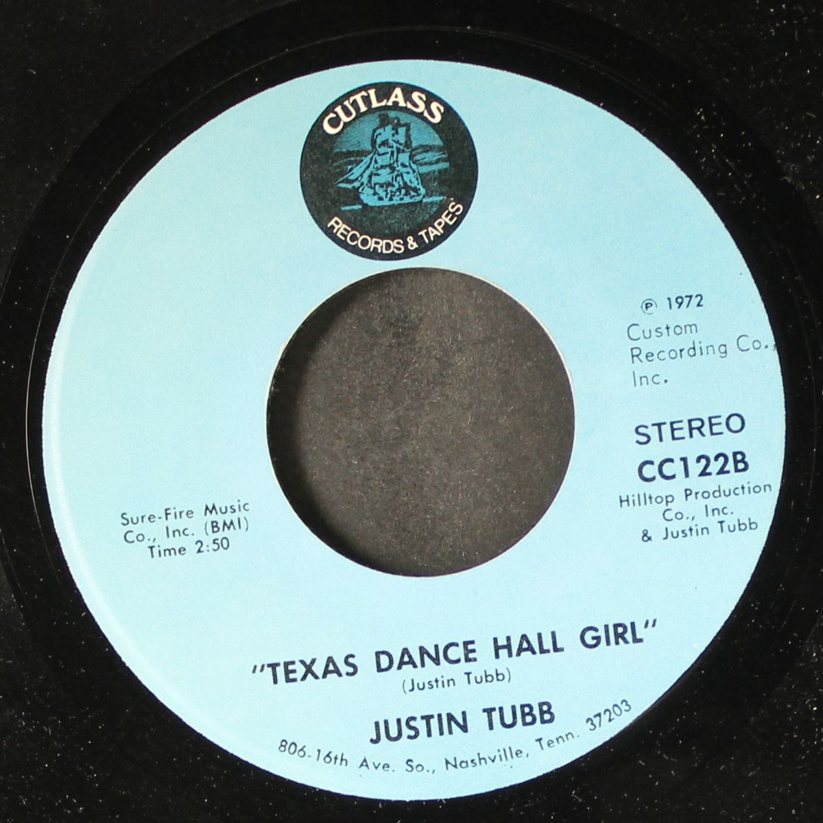travelin' singin' man / texas dance hall girl by JUSTIN TUBB