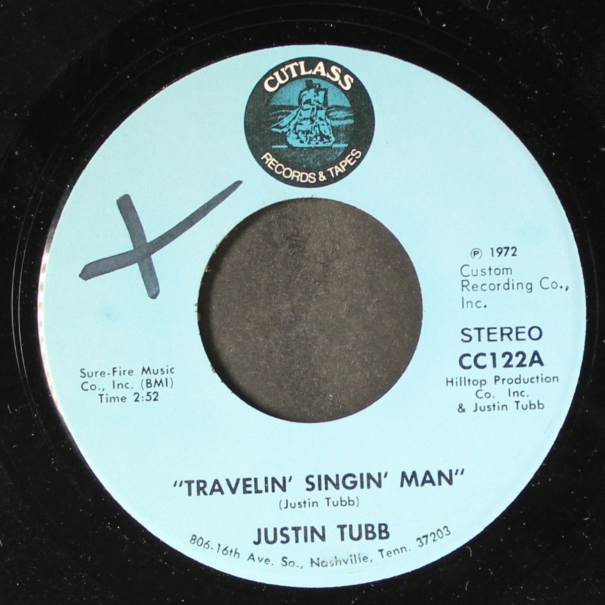 travelin' singin' man / texas dance hall girl by JUSTIN TUBB