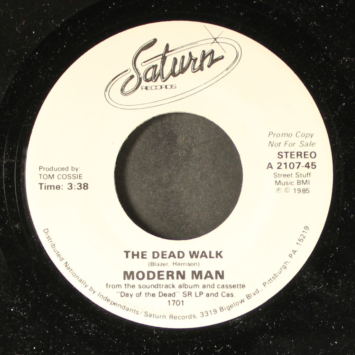 the world inside your eyes / the dead walk by DELILAH & SPUTZY / MODERN MAN