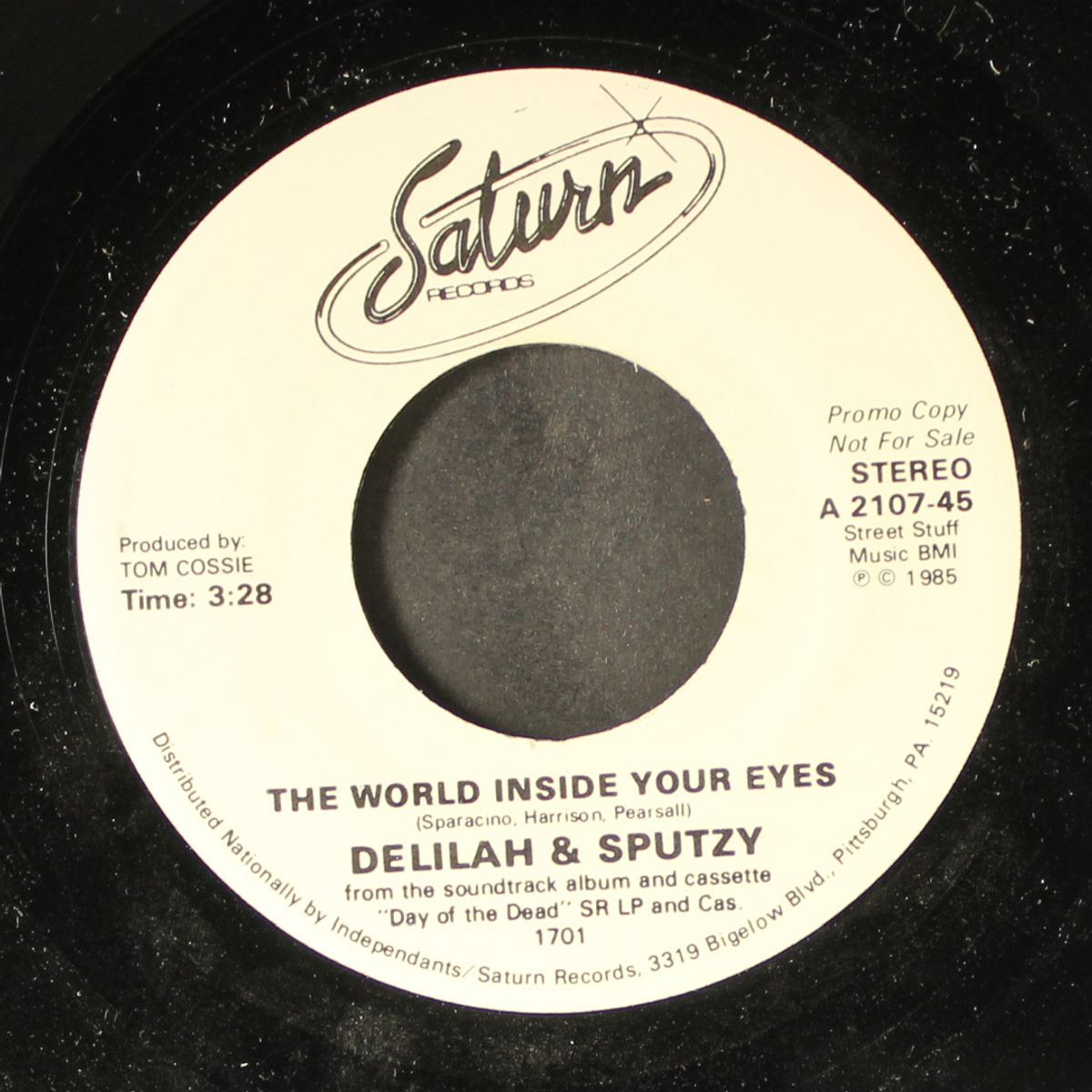 the world inside your eyes / the dead walk by DELILAH & SPUTZY / MODERN MAN