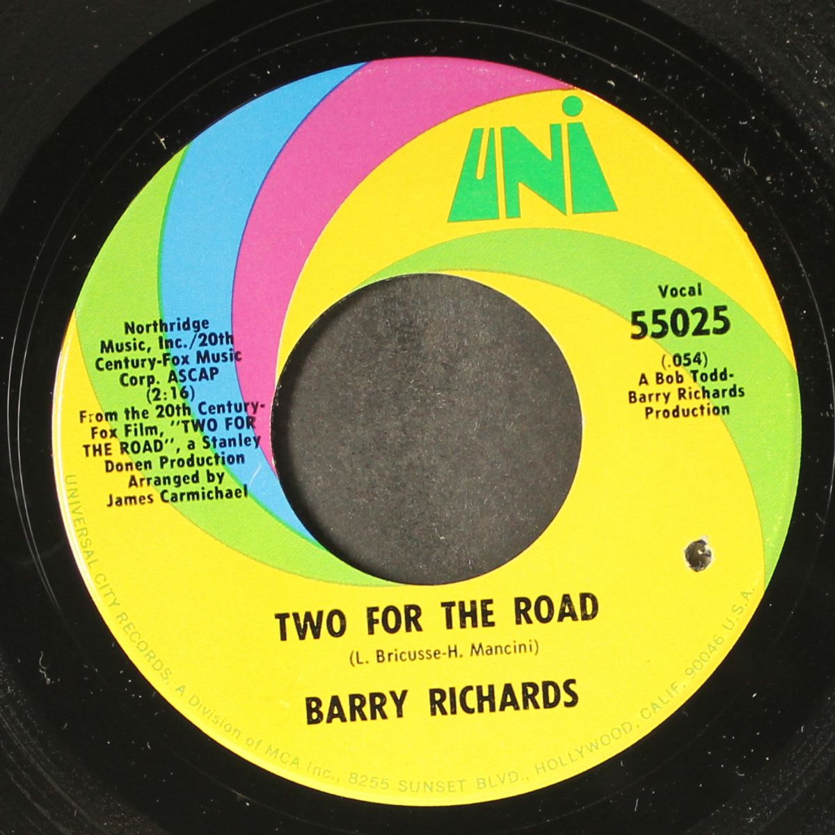 two for the road / same by BARRY RICHARDS