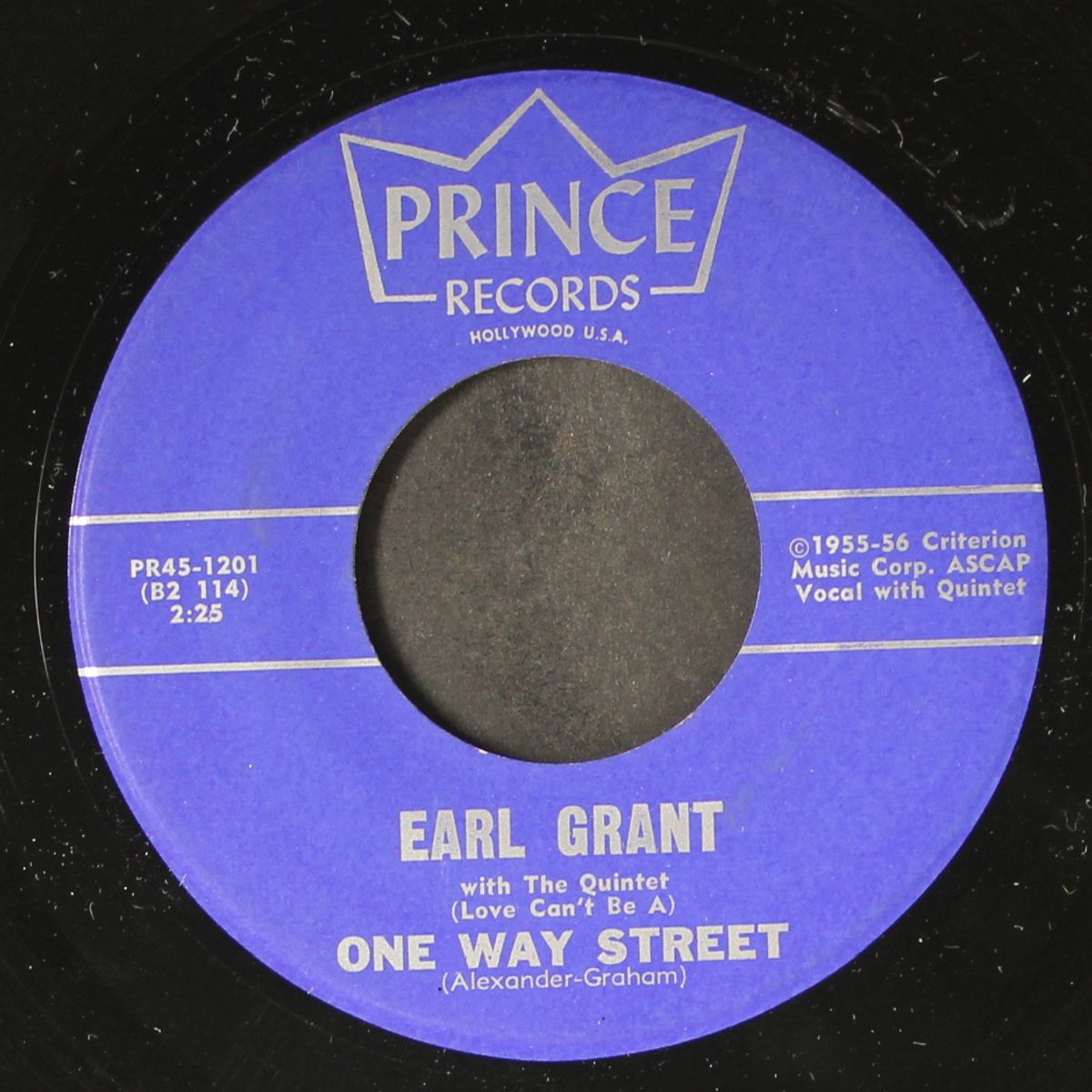 little girl lost / one way street by EARL GRANT