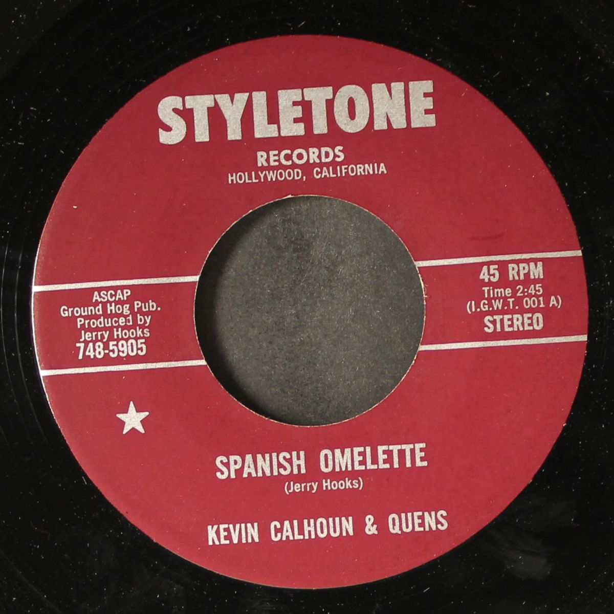 orange julius blues / spanish omelette by KEVIN CALHOUN & QUENS