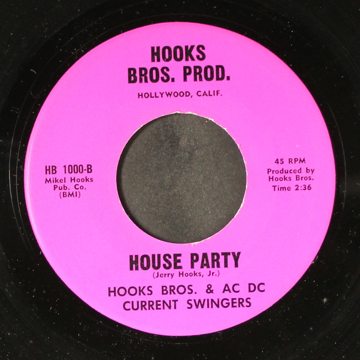 spectrum / house party by HOOKS BROS & AC DC CURRENT SWINGERS