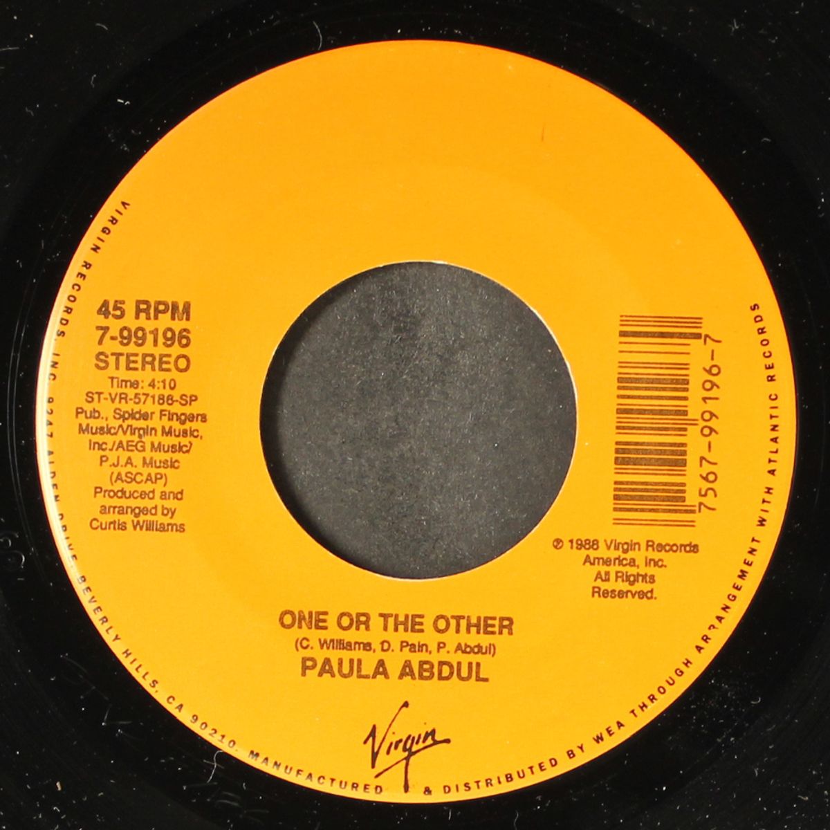 cold hearted / one or the other by PAULA ABDUL