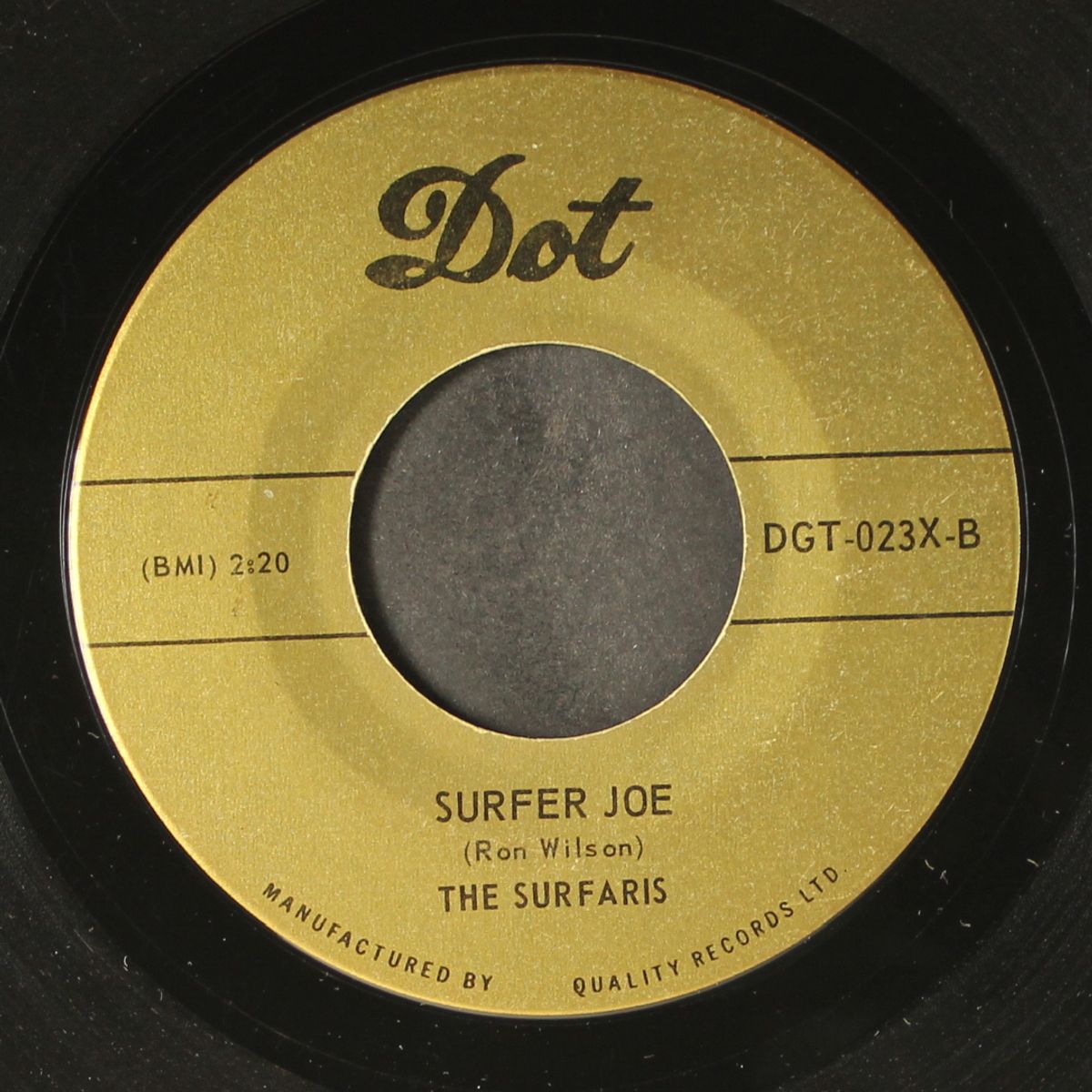 surfer joe / wipeout by SURFARIS