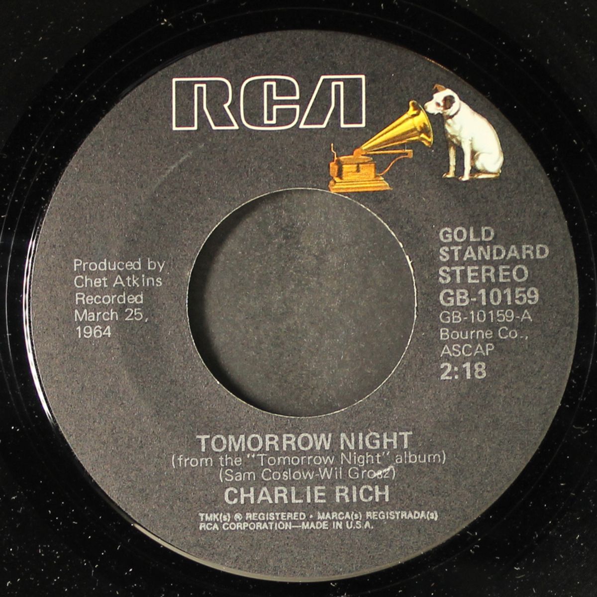 there won't be anymore / tomorrow night by CHARLIE RICH