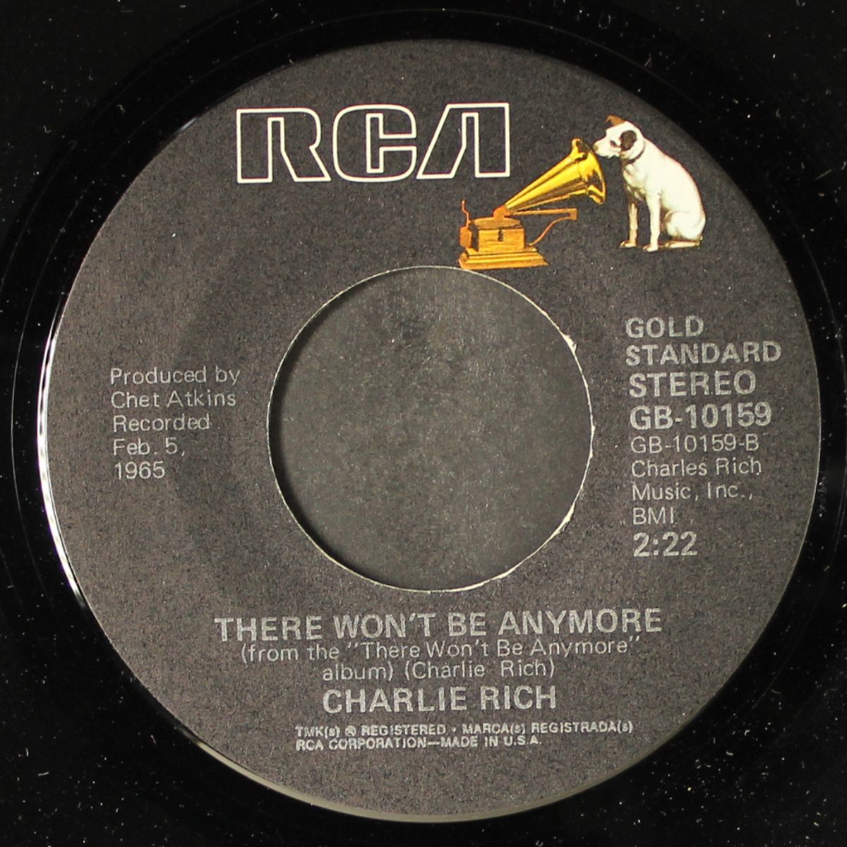 there won't be anymore / tomorrow night by CHARLIE RICH