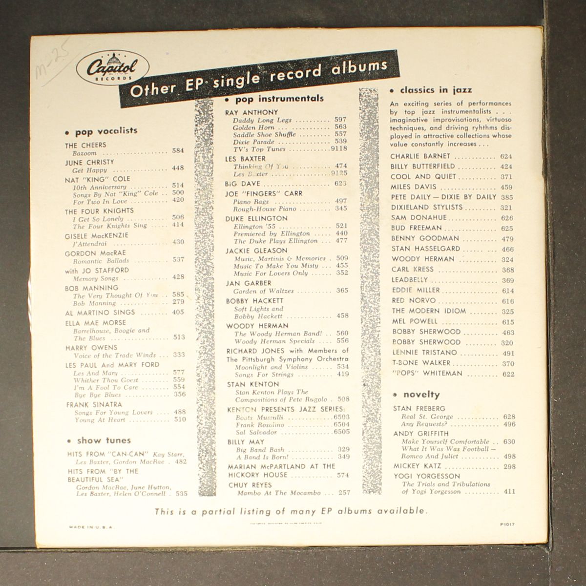 top pops pt. 2 by NAT KING COLE