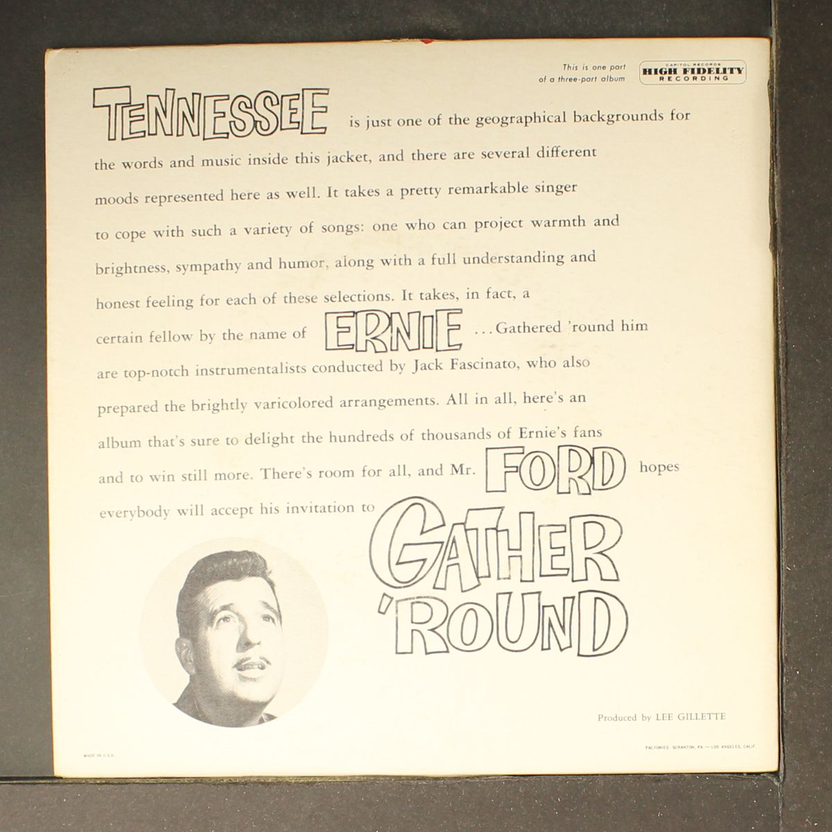 gather 'round pt. 3 by TENNESSEE ERNIE FORD