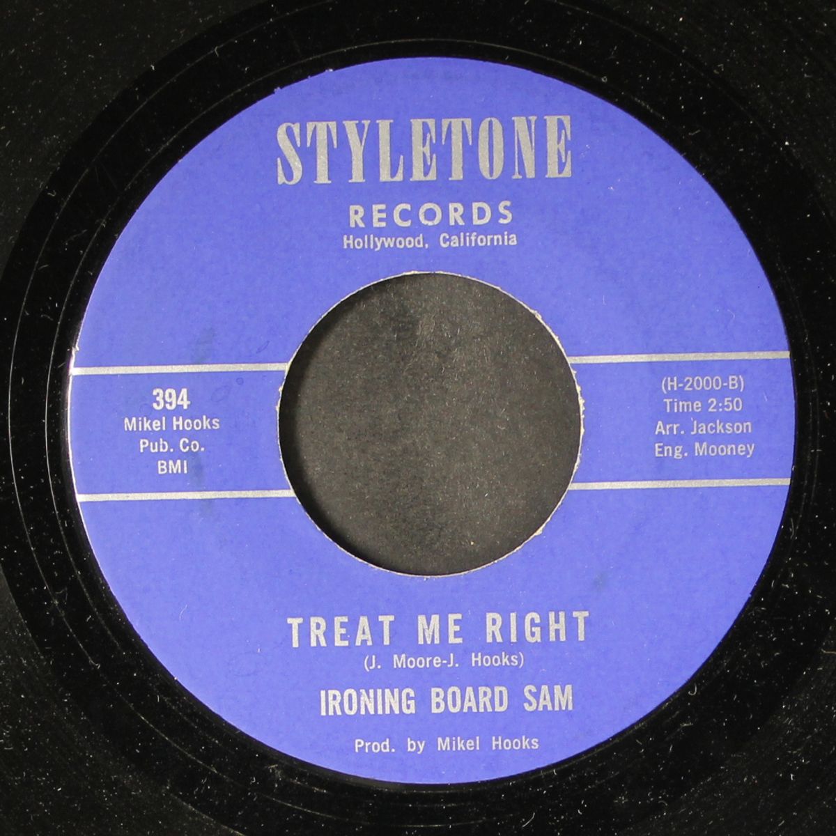 original funky bell bottoms / treat me right by IRONING BOARD SAM