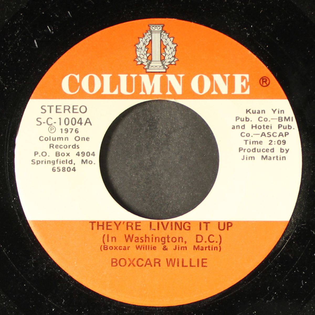 they're living it up (in wash., d.c.) by BOXCAR WILLIE