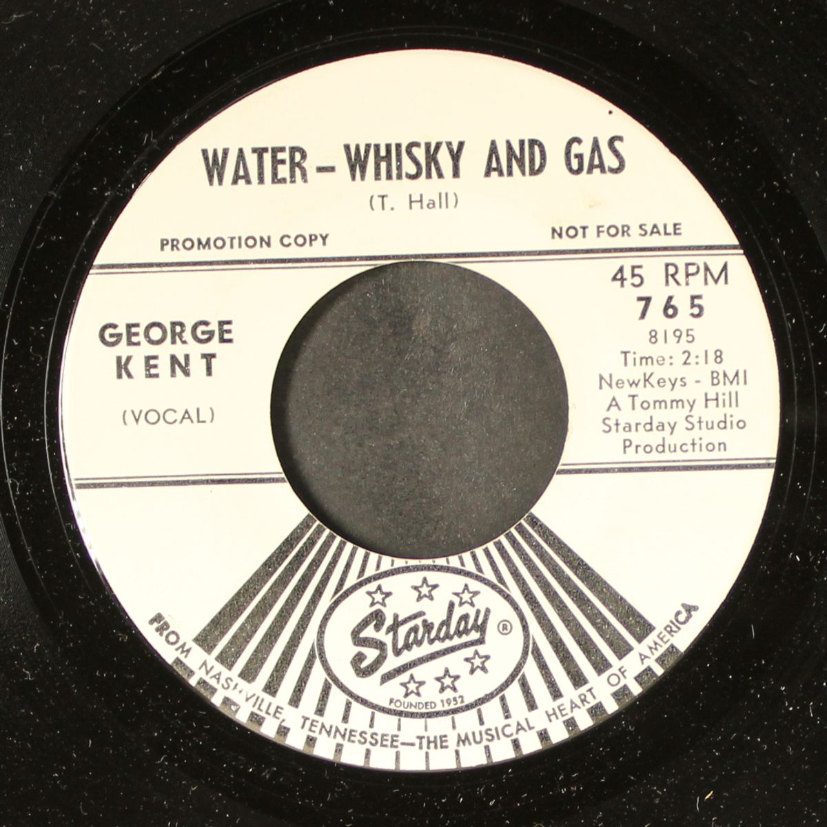 water - whiskey and gas by GEORGE KENT