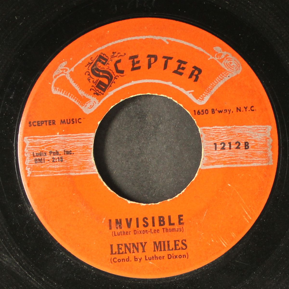 don't believe him, donna / invisible by LENNY MILES