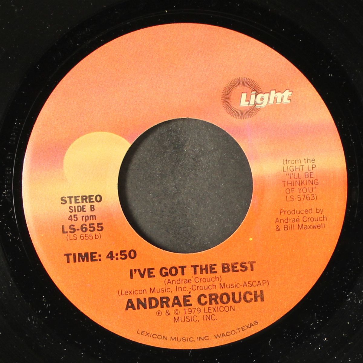 i'll be thinking of you by ANDRAE CROUCH