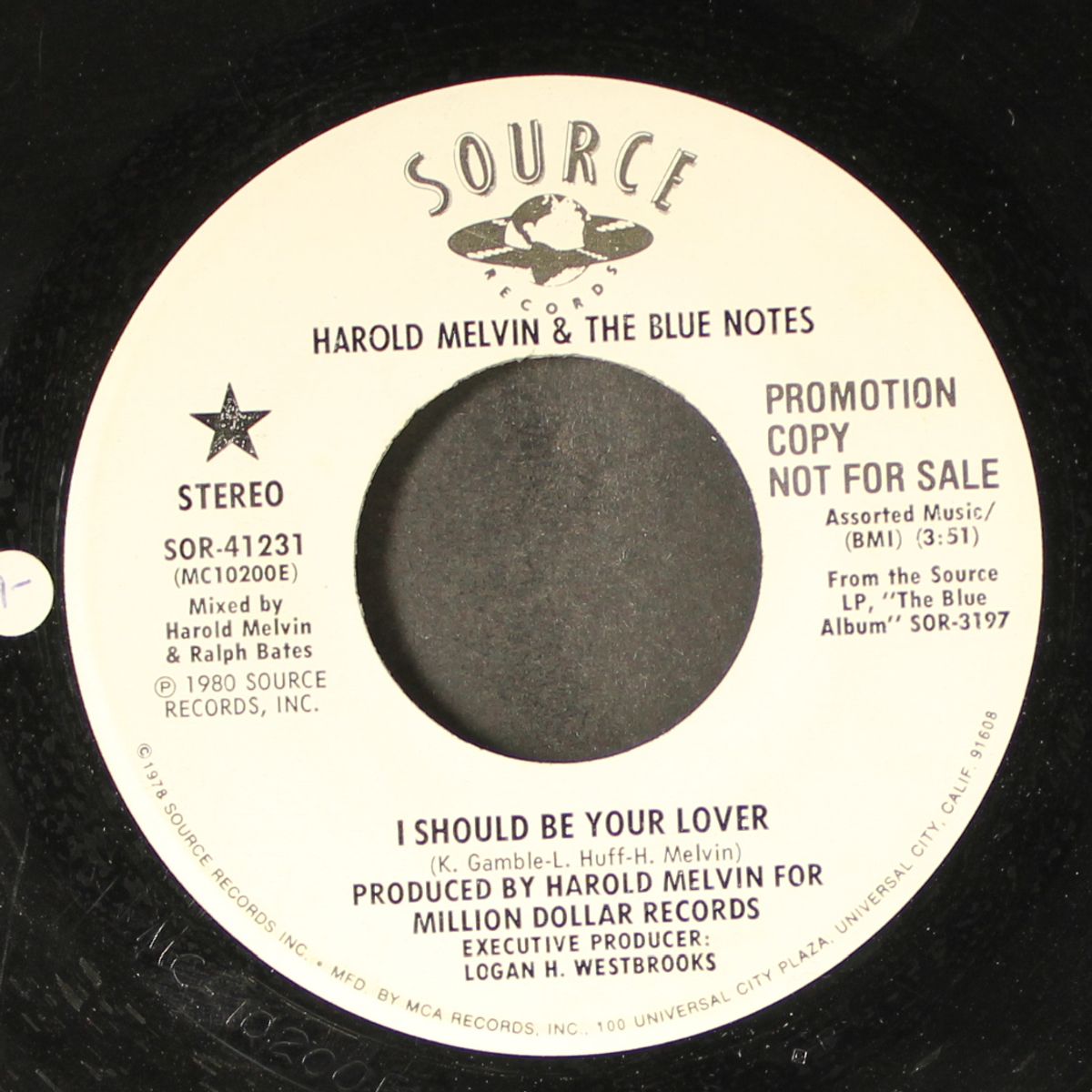 i should be your lover / same by HAROLD MELVIN & BLUE NOTES
