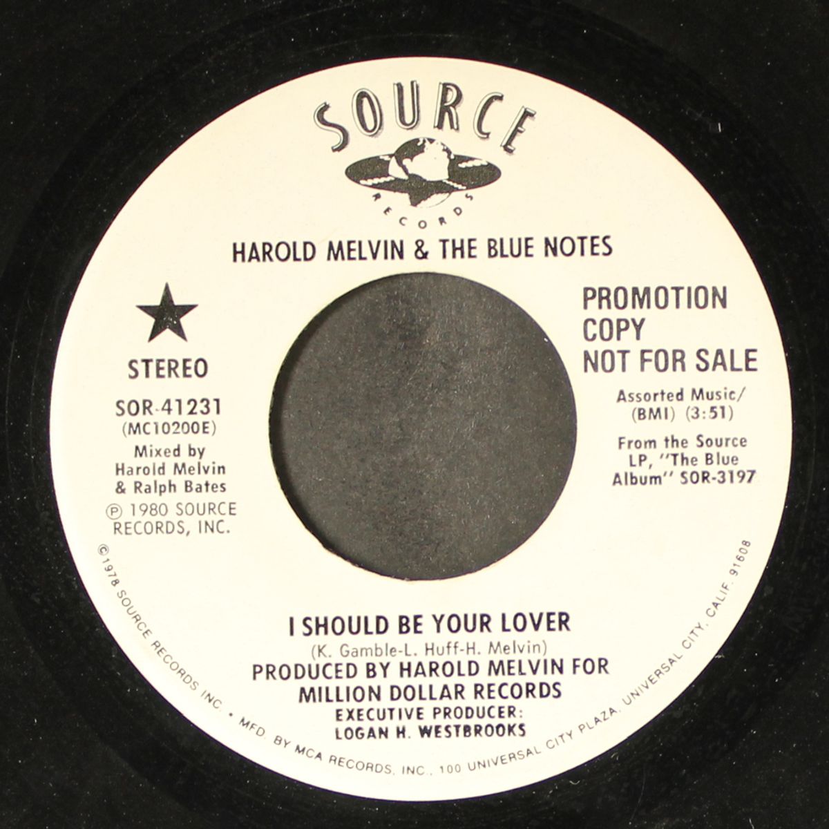 i should be your lover / same by HAROLD MELVIN & BLUE NOTES