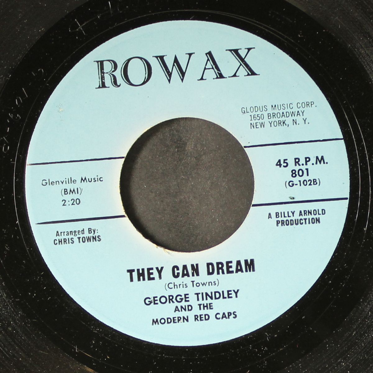 don't you hear them laughing / they can dream by GEORGE TINDLEY & MODERN RED CAPS