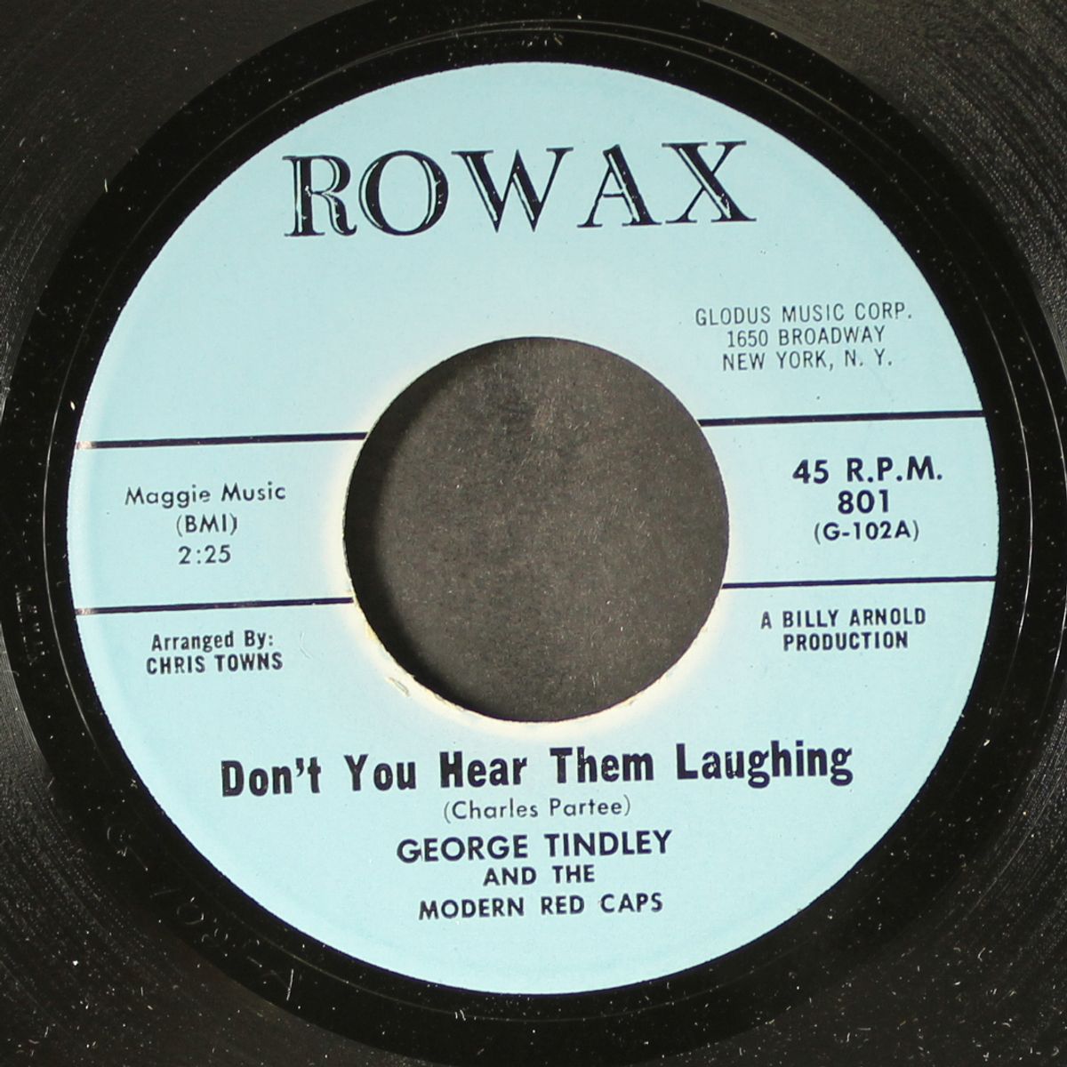 don't you hear them laughing / they can dream by GEORGE TINDLEY & MODERN RED CAPS