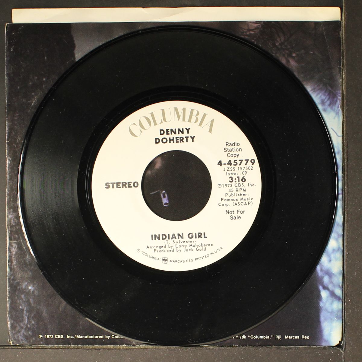 indian girl / mono by DENNY DOHERTY