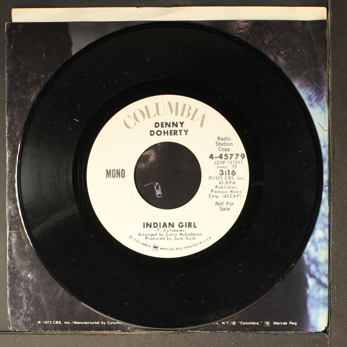 indian girl / mono by DENNY DOHERTY