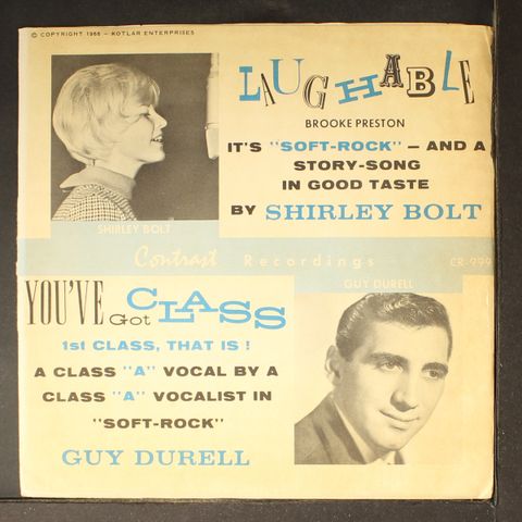 SHIRLEY BOLT / GUY DURELL