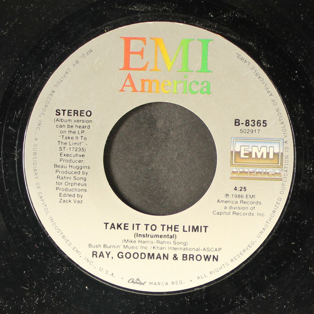take it to the limit / instro by RAY, GOODMAN & BROWN