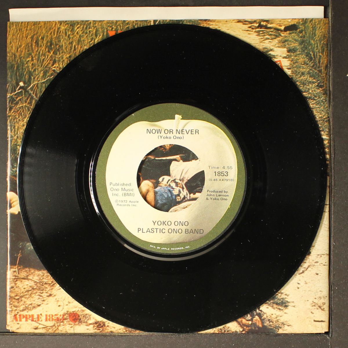 now or never / move on fast by YOKO ONO