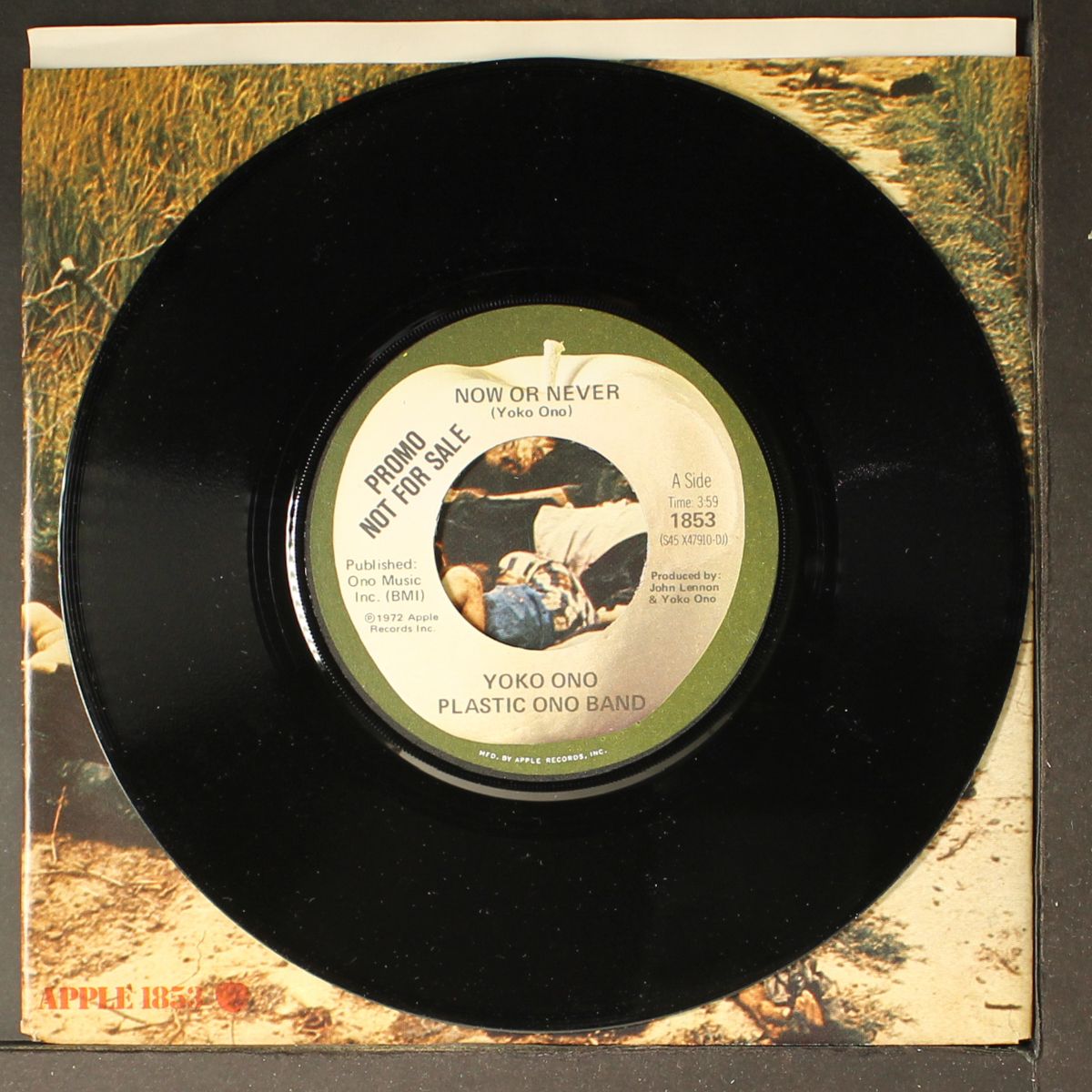 now or never / move on fast by YOKO ONO