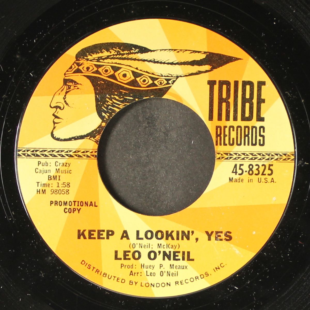 i'm a tom cat / keep a lookin', yes by LEO O'NEIL