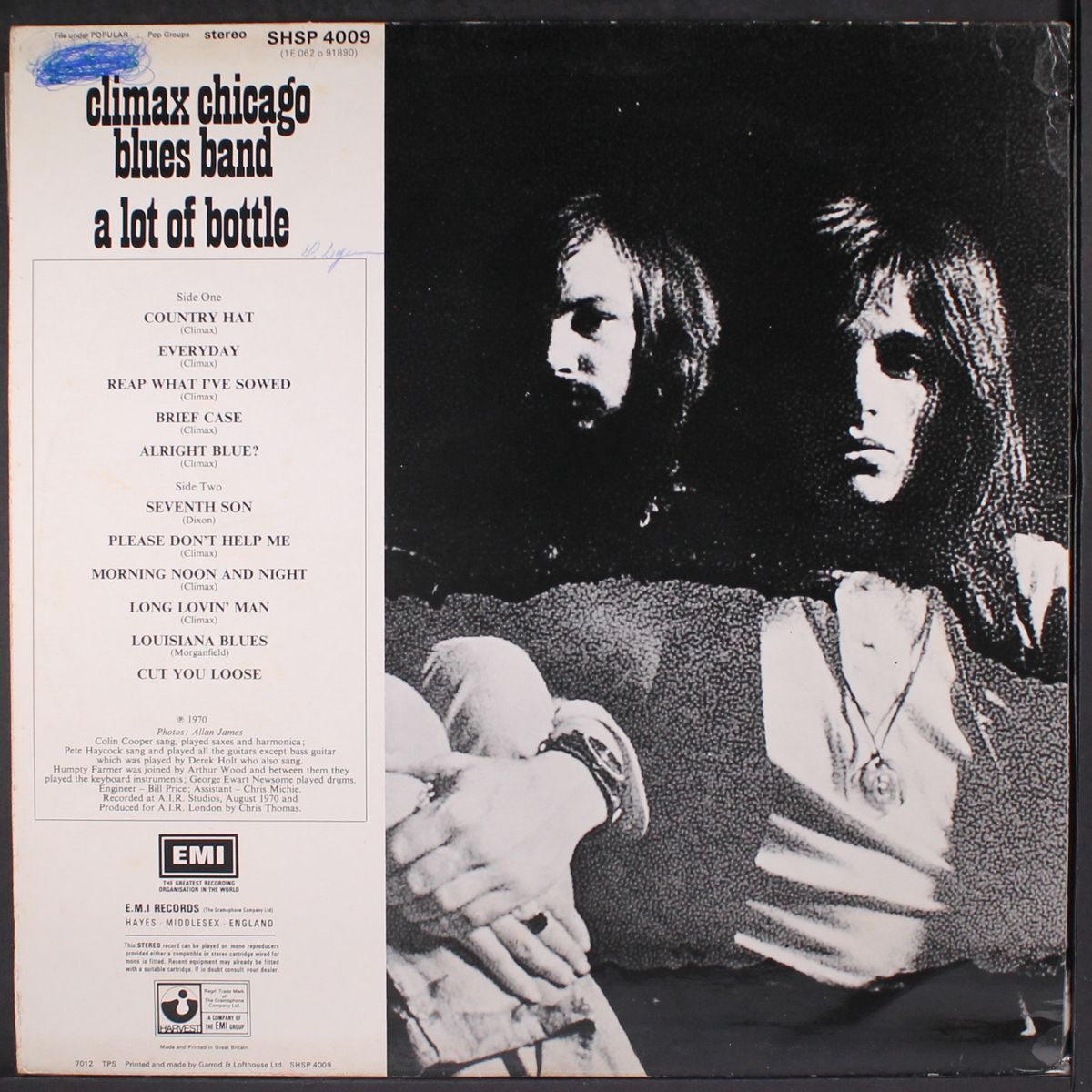 a lot of bottle by CLIMAX BLUES BAND