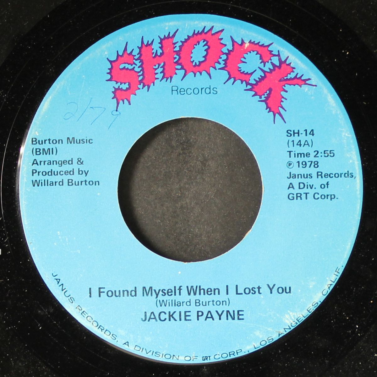 i found myself when i lost you / warm the pot by JACKIE PAYNE