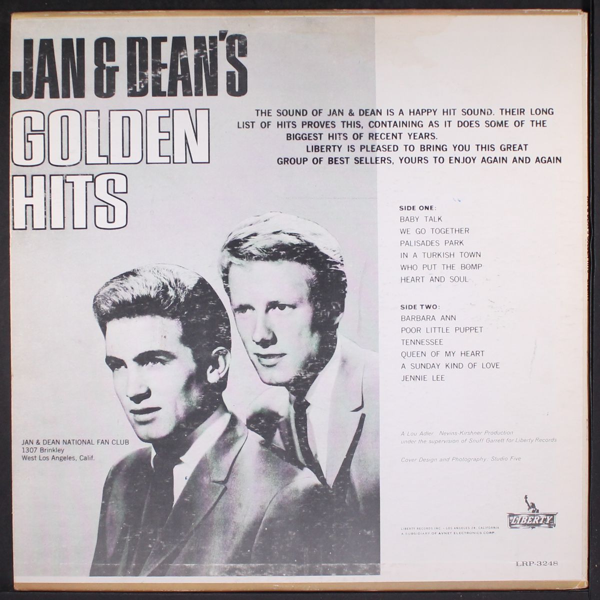 golden hits by JAN & DEAN
